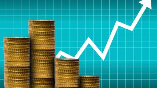money with financial graph money and markets concept